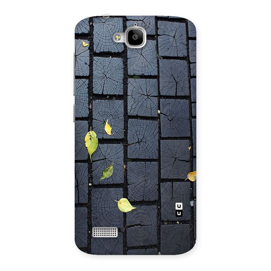Leaf On Floor Back Case for Honor Holly