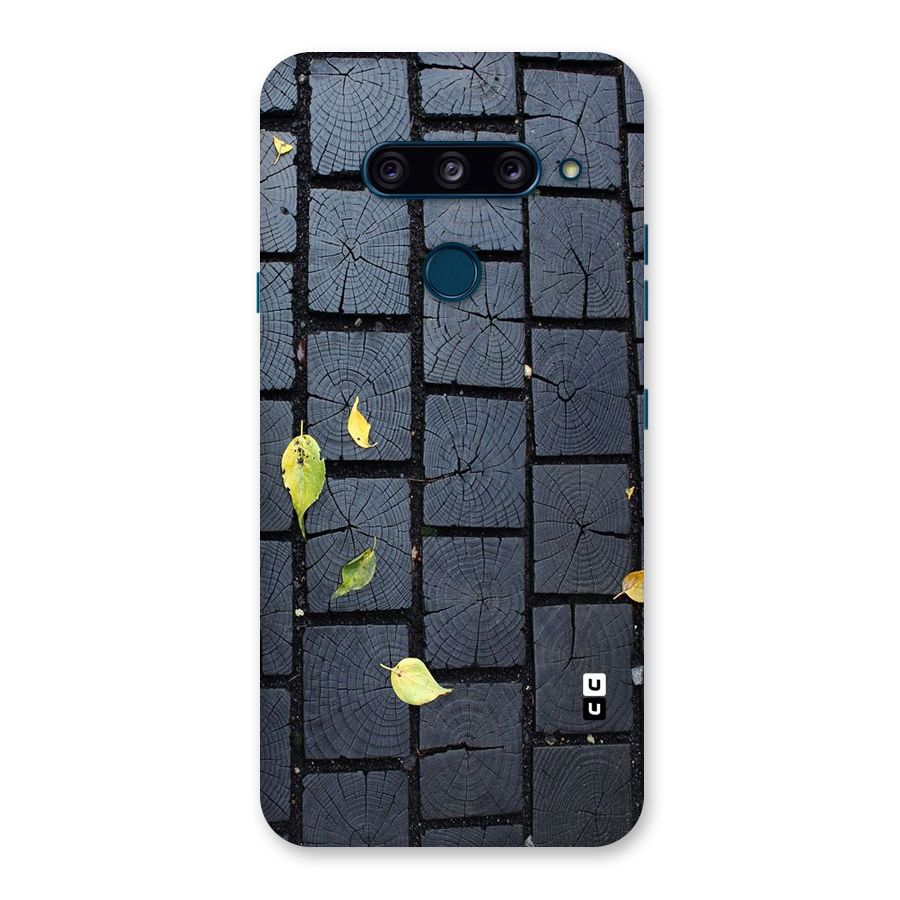 Leaf On Floor Back Case for LG  V40 ThinQ