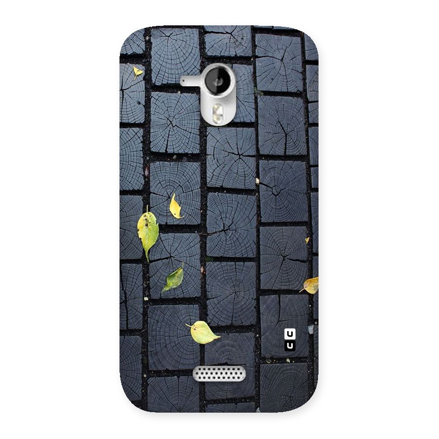 Leaf On Floor Back Case for Micromax Canvas HD A116