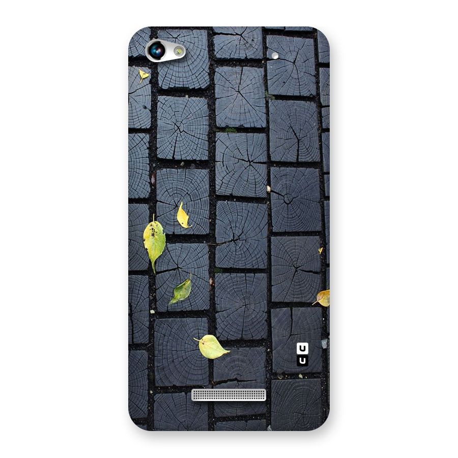 Leaf On Floor Back Case for Micromax Hue 2