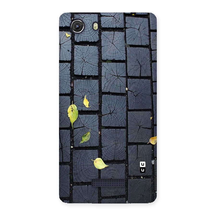 Leaf On Floor Back Case for Micromax Unite 3