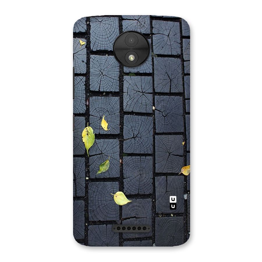 Leaf On Floor Back Case for Moto C
