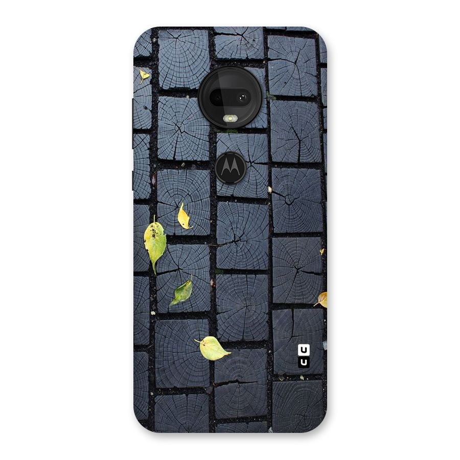 Leaf On Floor Back Case for Moto G7