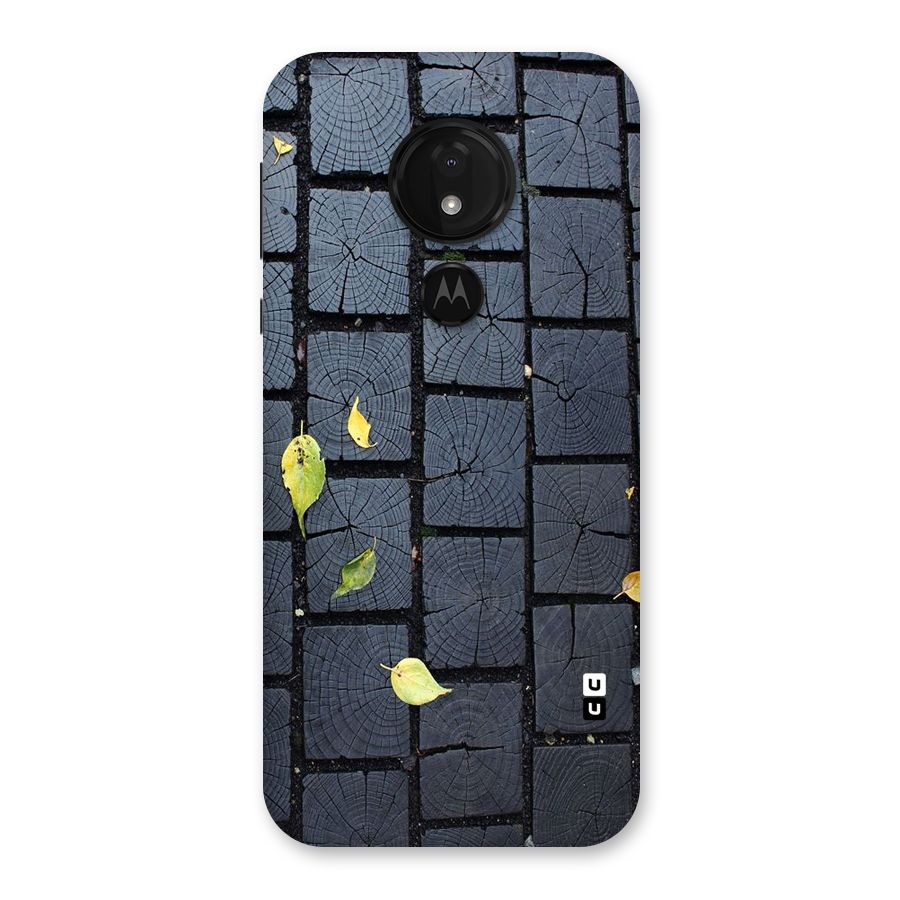 Leaf On Floor Back Case for Moto G7 Power