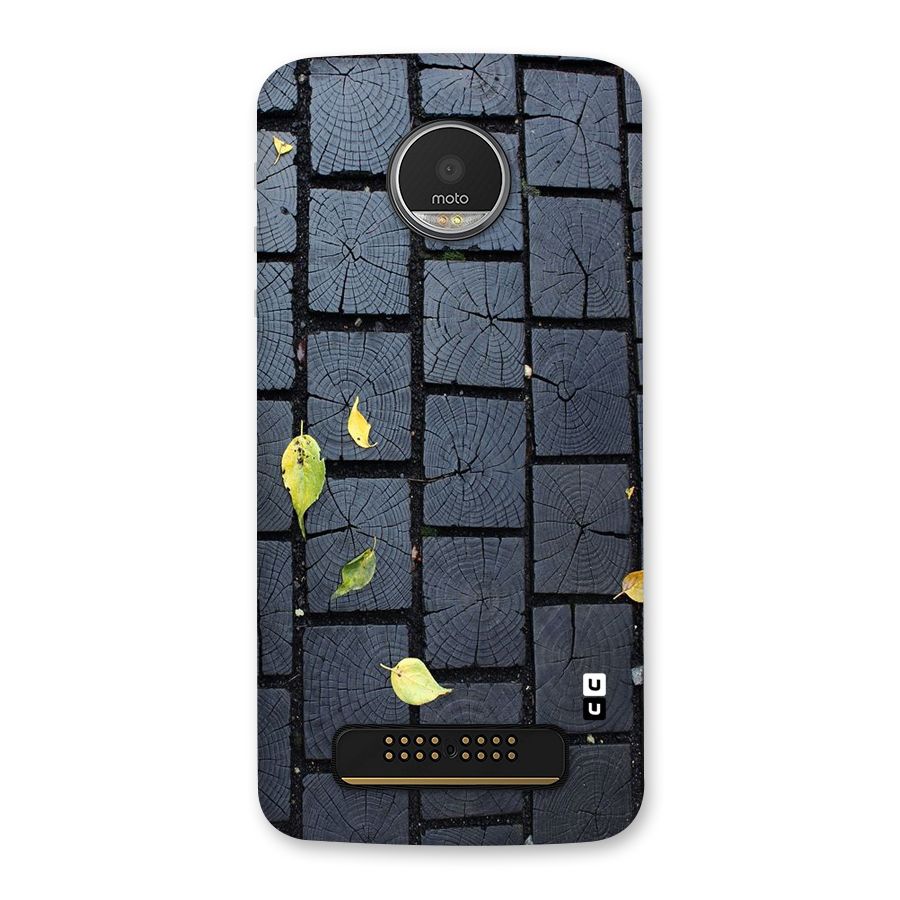 Leaf On Floor Back Case for Moto Z Play