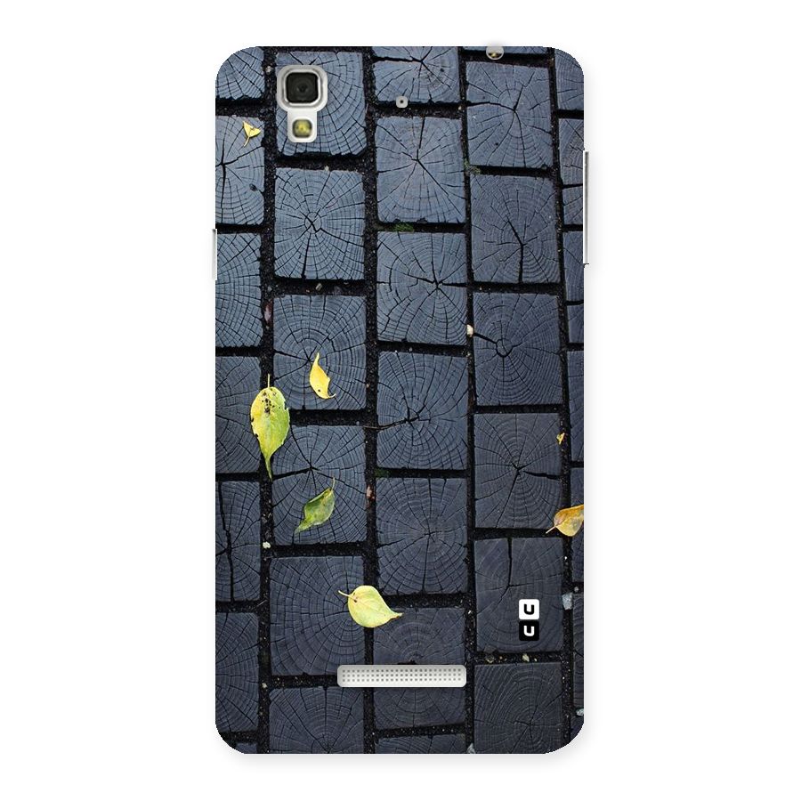 Leaf On Floor Back Case for YU Yureka Plus