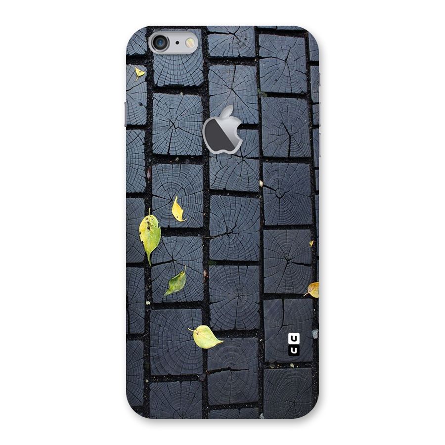 Leaf On Floor Back Case for iPhone 6 Plus 6S Plus Logo Cut