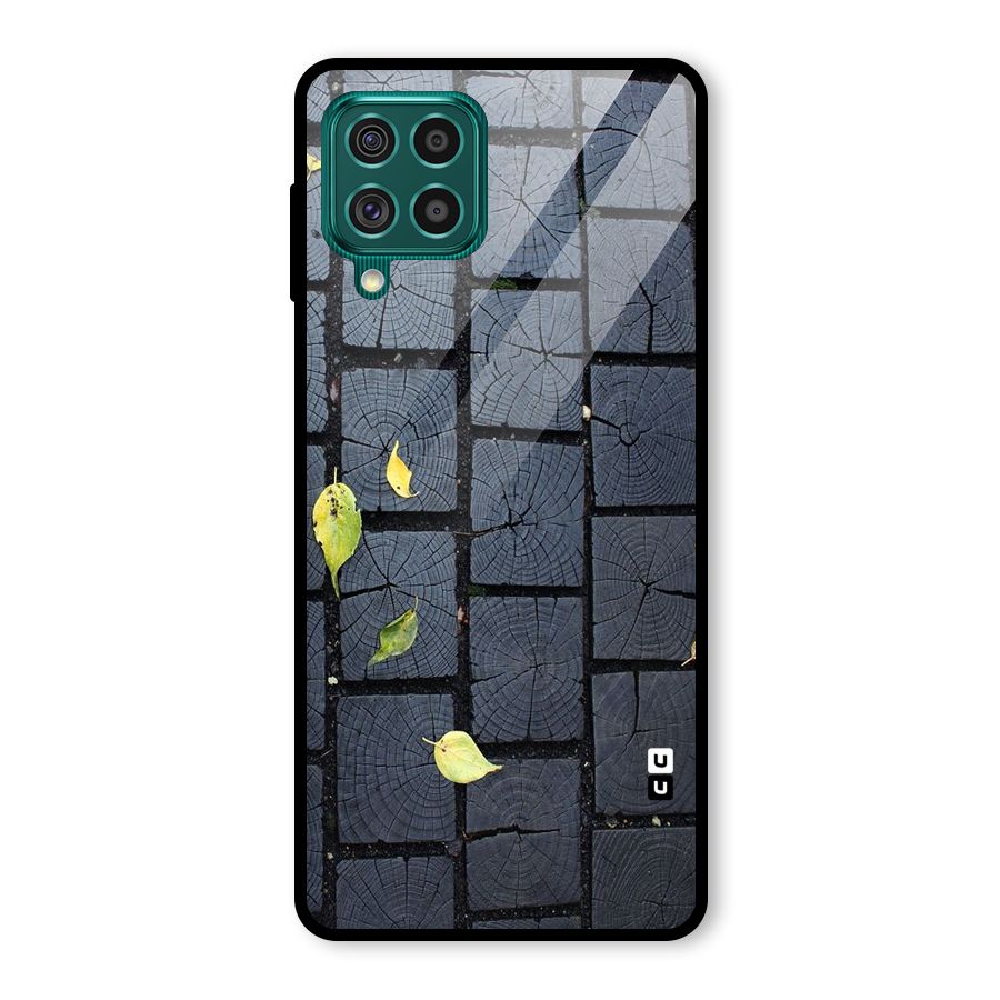 Leaf On Floor Glass Back Case for Galaxy F62
