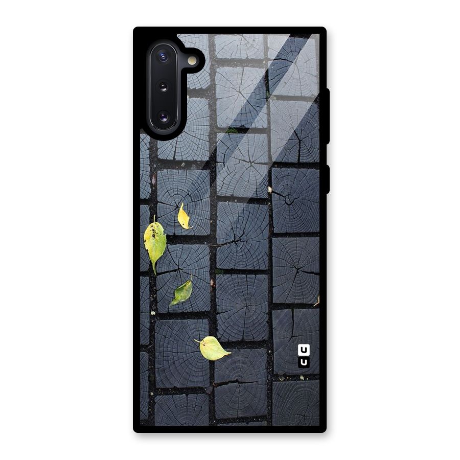Leaf On Floor Glass Back Case for Galaxy Note 10