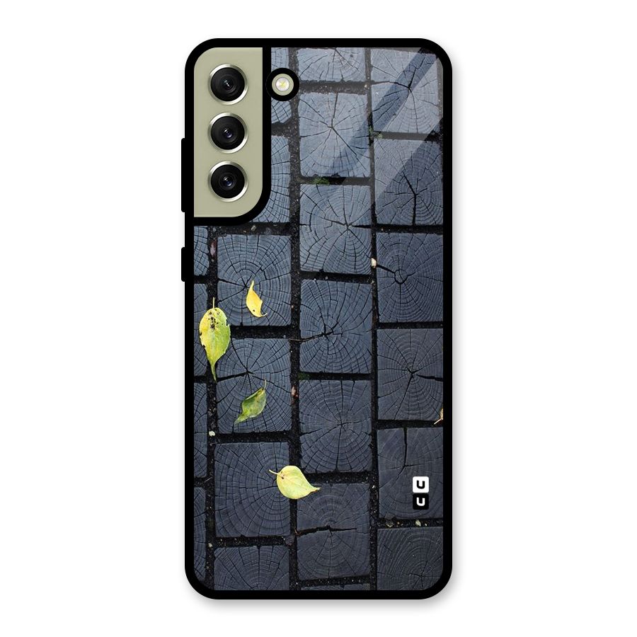 Leaf On Floor Glass Back Case for Galaxy S21 FE 5G
