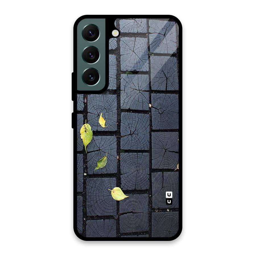Leaf On Floor Glass Back Case for Galaxy S22 5G