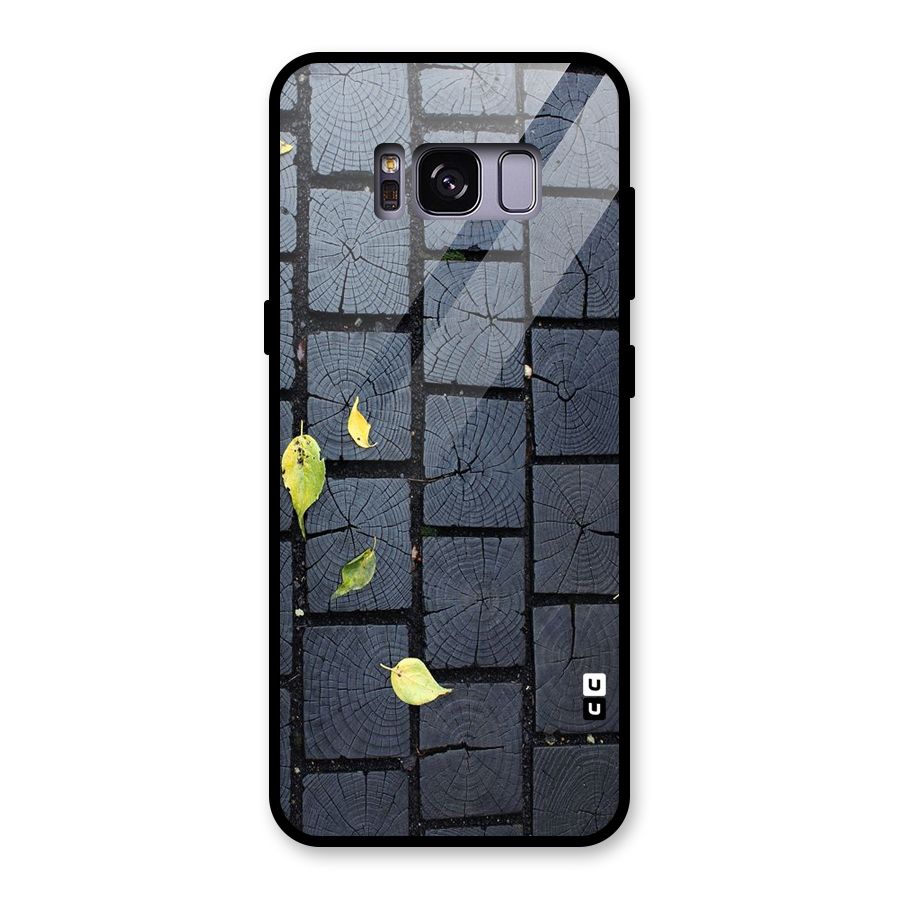 Leaf On Floor Glass Back Case for Galaxy S8
