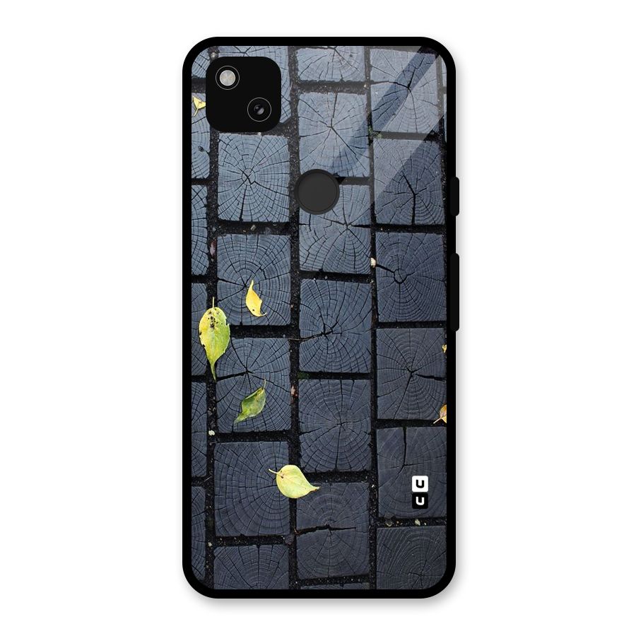 Leaf On Floor Glass Back Case for Google Pixel 4a
