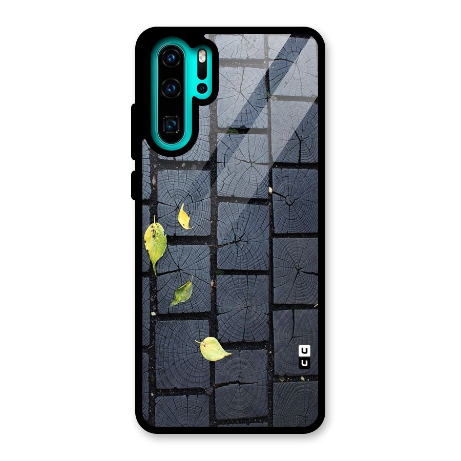 Leaf On Floor Glass Back Case for Huawei P30 Pro