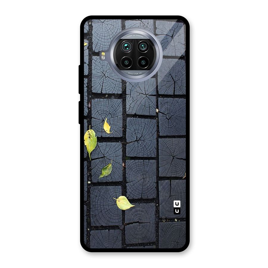 Leaf On Floor Glass Back Case for Mi 10i