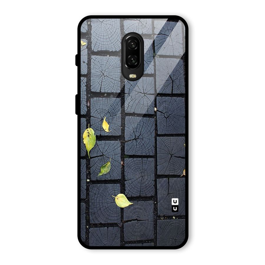 Leaf On Floor Glass Back Case for OnePlus 6T