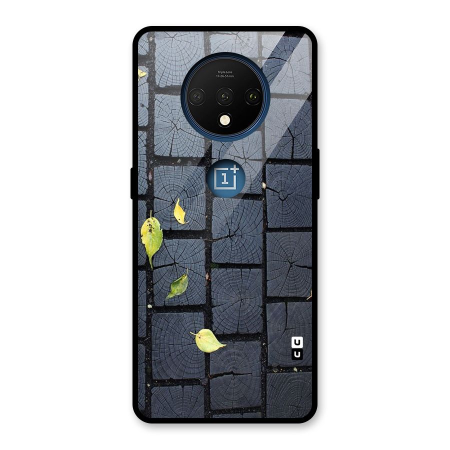 Leaf On Floor Glass Back Case for OnePlus 7T