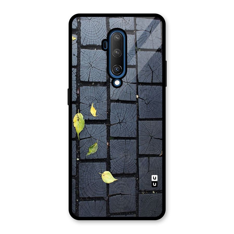 Leaf On Floor Glass Back Case for OnePlus 7T Pro