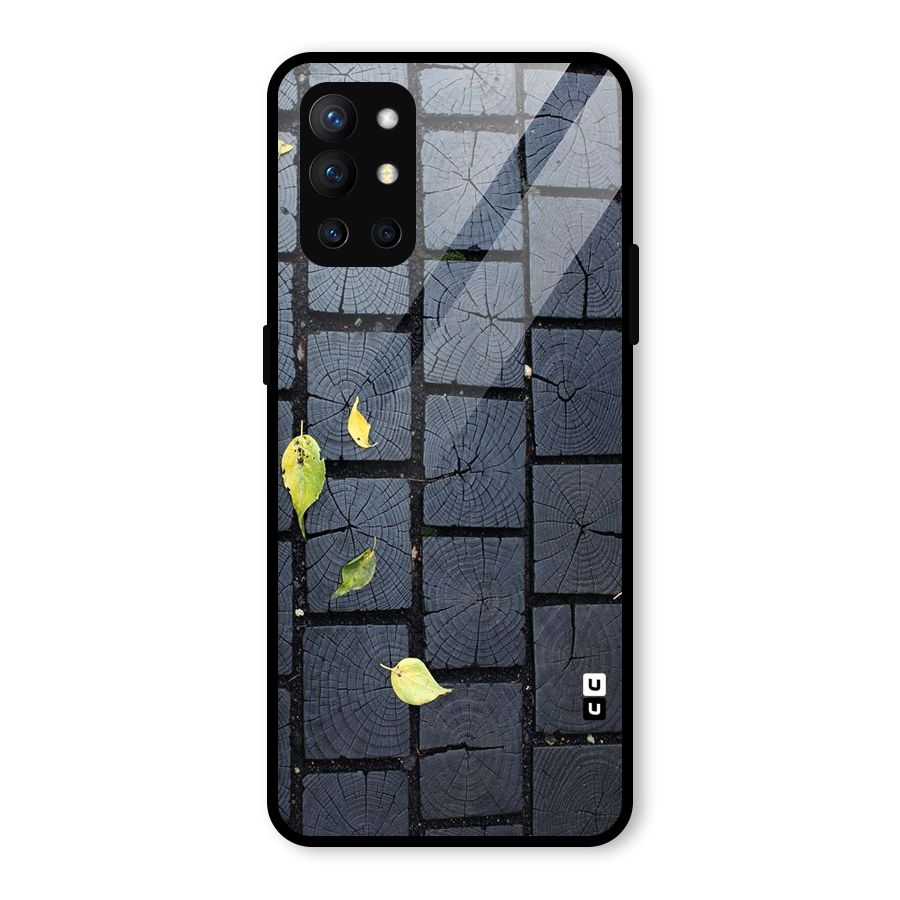 Leaf On Floor Glass Back Case for OnePlus 9R