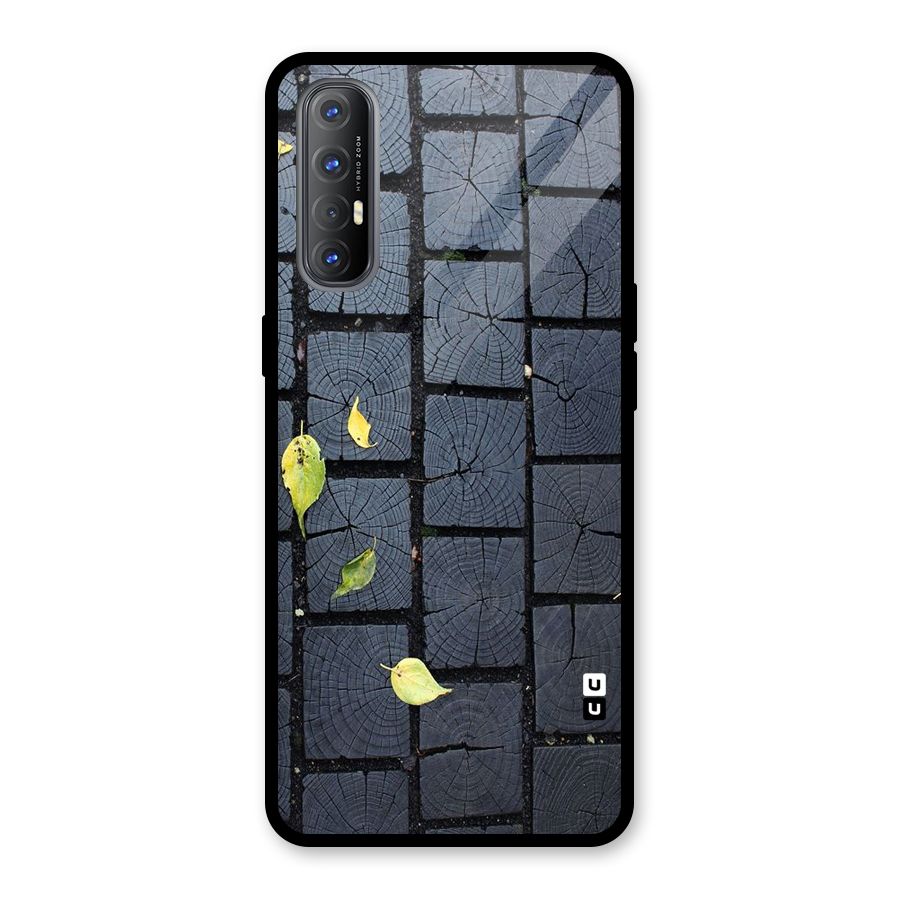 Leaf On Floor Glass Back Case for Oppo Reno3 Pro