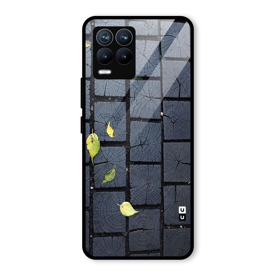 Leaf On Floor Glass Back Case for Realme 8 Pro