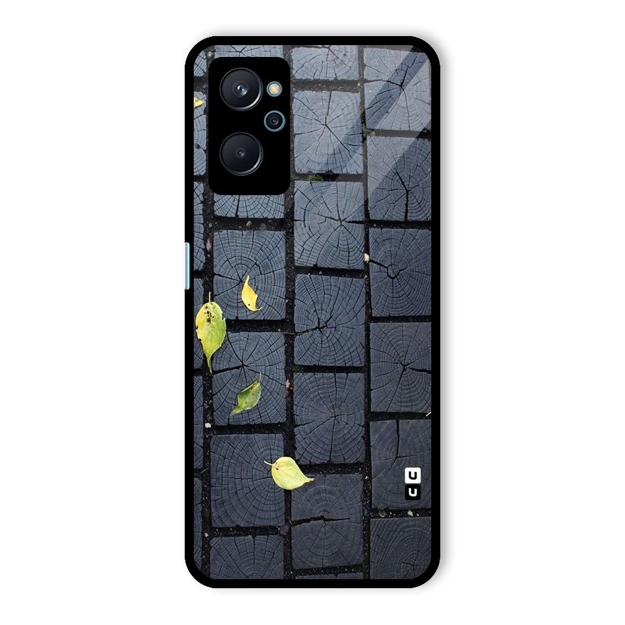 Leaf On Floor Glass Back Case for Realme 9i
