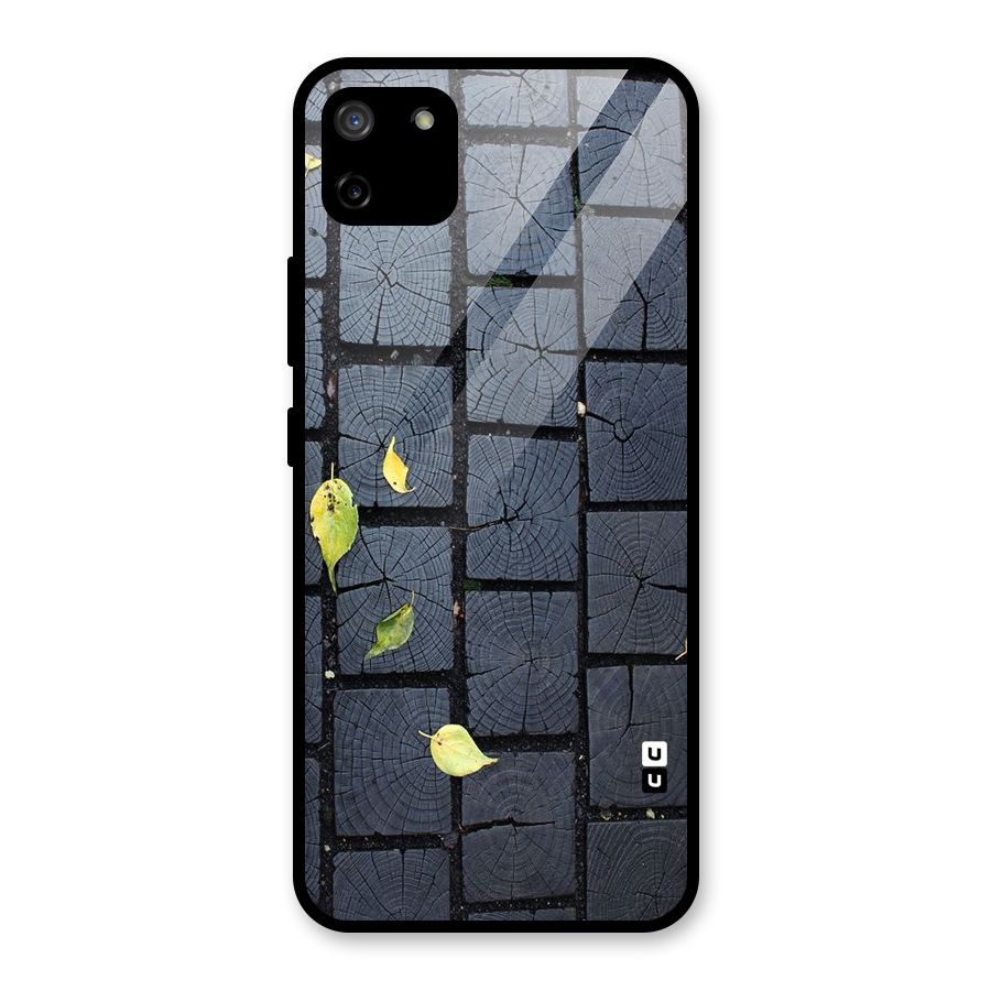 Leaf On Floor Glass Back Case for Realme C11