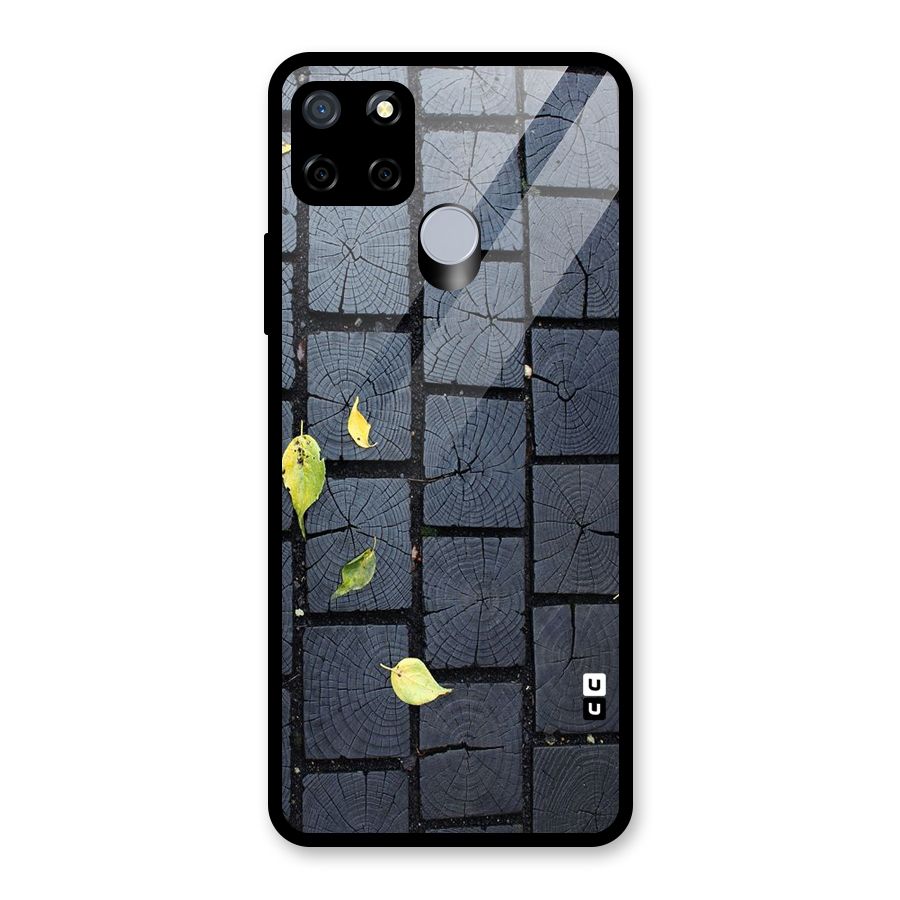 Leaf On Floor Glass Back Case for Realme C12