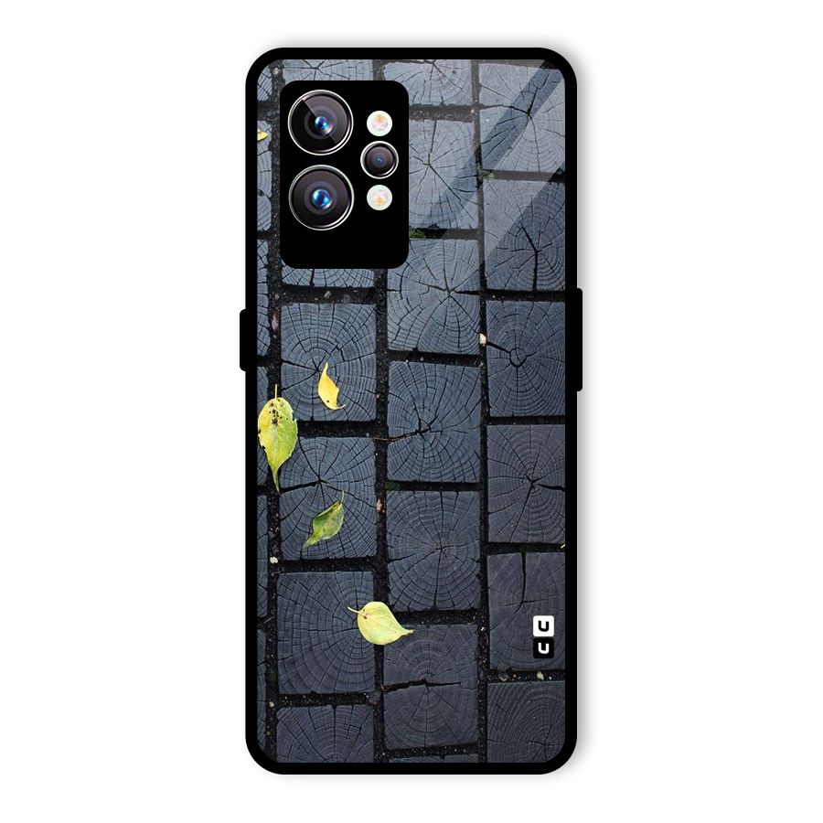 Leaf On Floor Glass Back Case for Realme GT2 Pro