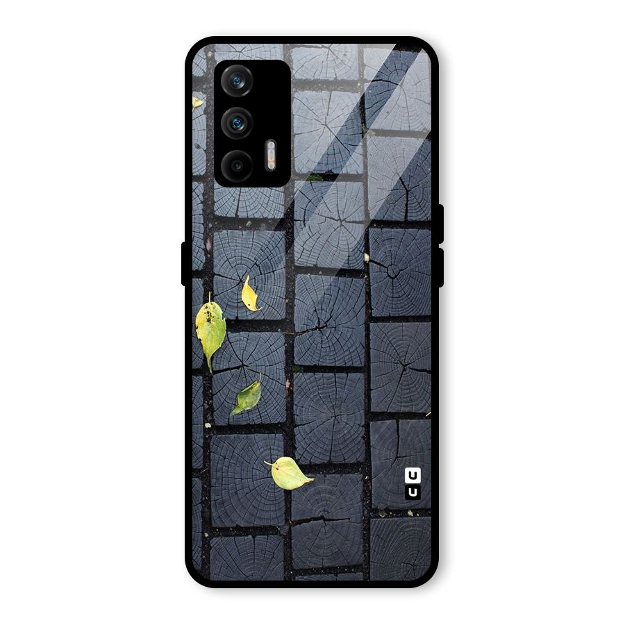 Leaf On Floor Glass Back Case for Realme GT 5G
