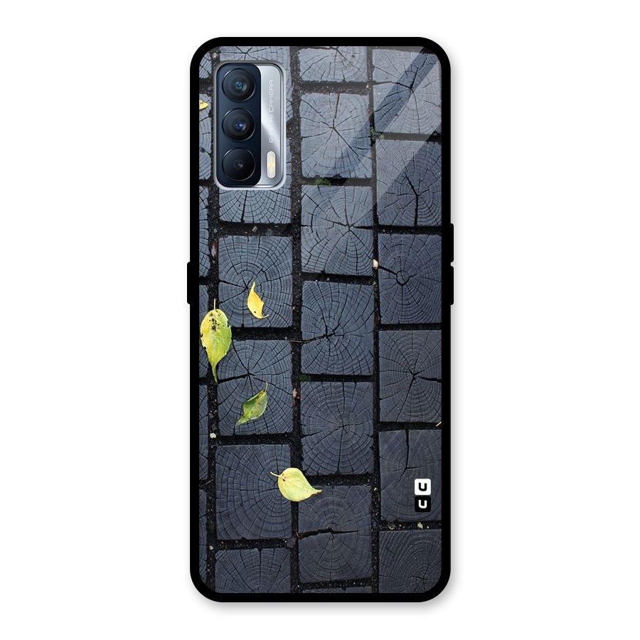 Leaf On Floor Glass Back Case for Realme X7