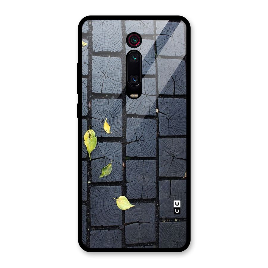 Leaf On Floor Glass Back Case for Redmi K20 Pro