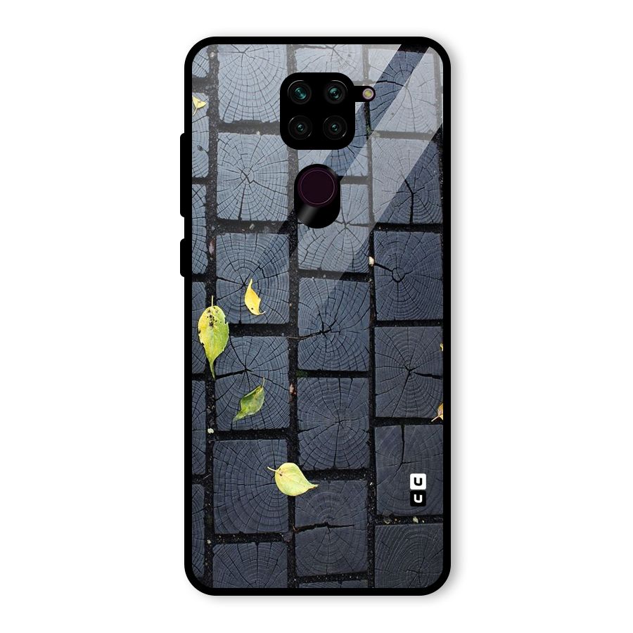 Leaf On Floor Glass Back Case for Redmi Note 9