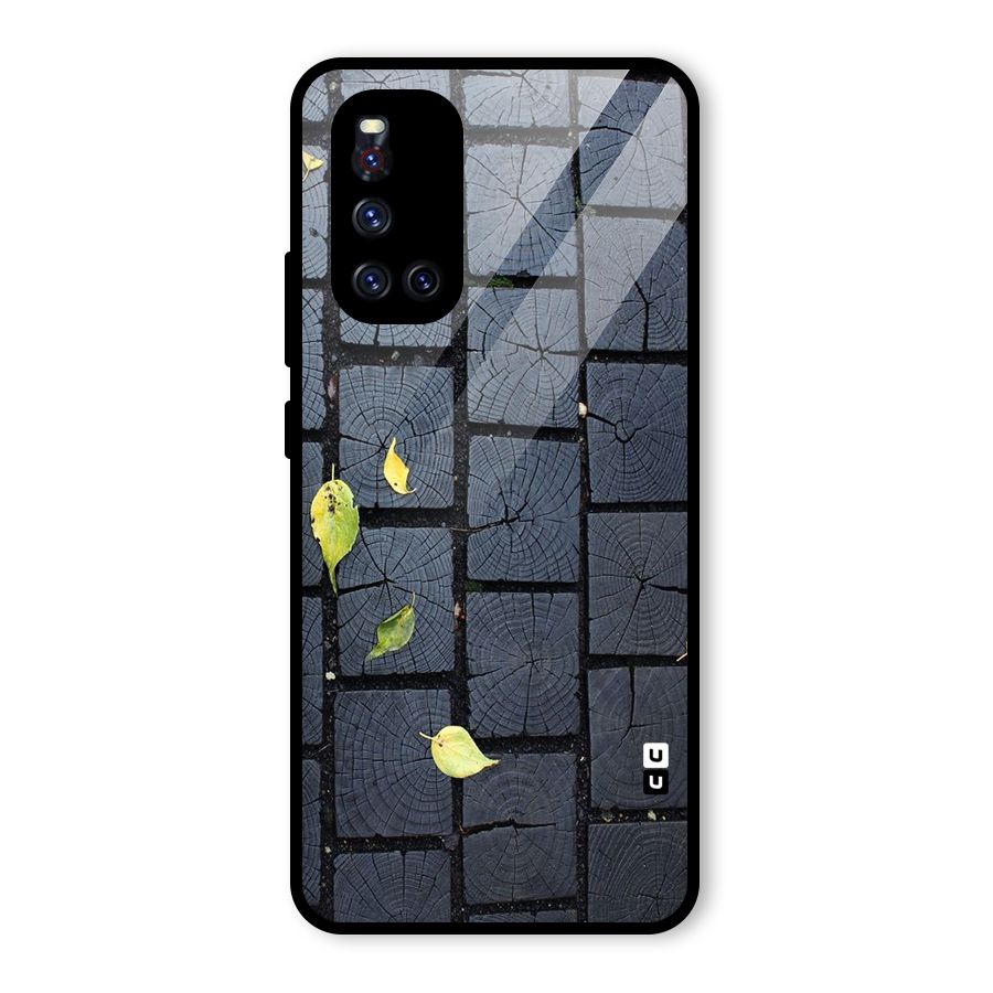 Leaf On Floor Glass Back Case for Vivo V19