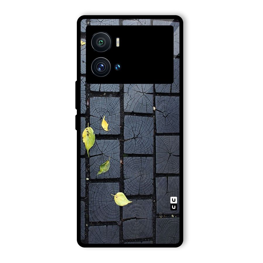 Leaf On Floor Glass Back Case for Vivo iQOO 9 Pro