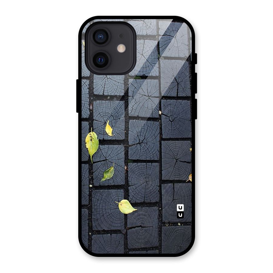 Leaf On Floor Glass Back Case for iPhone 12