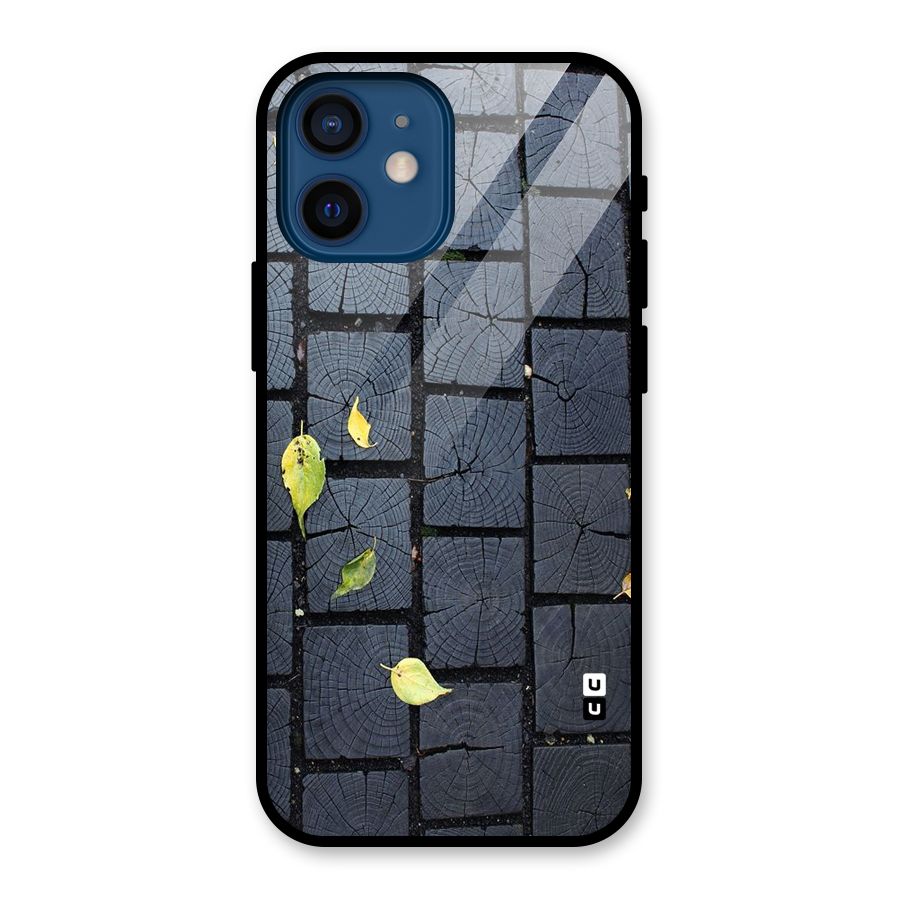 Leaf On Floor Glass Back Case for iPhone 12 Mini