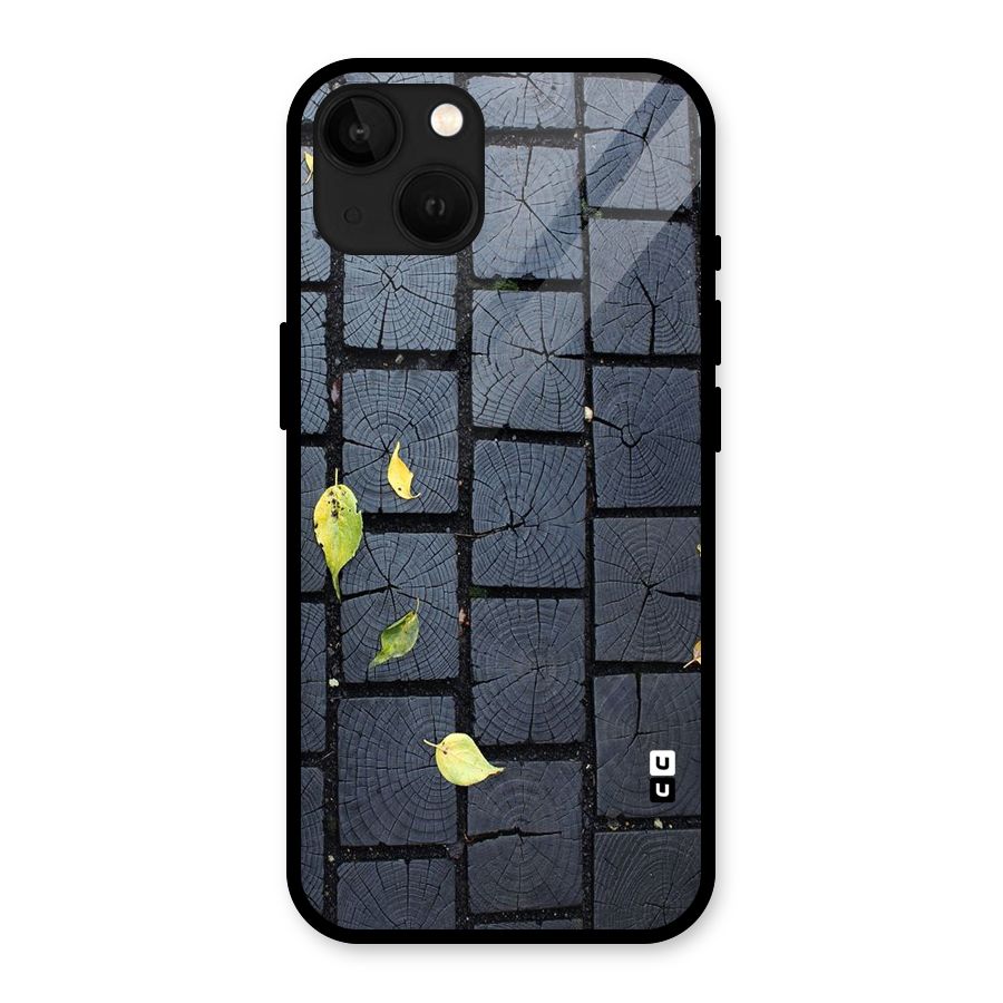 Leaf On Floor Glass Back Case for iPhone 13