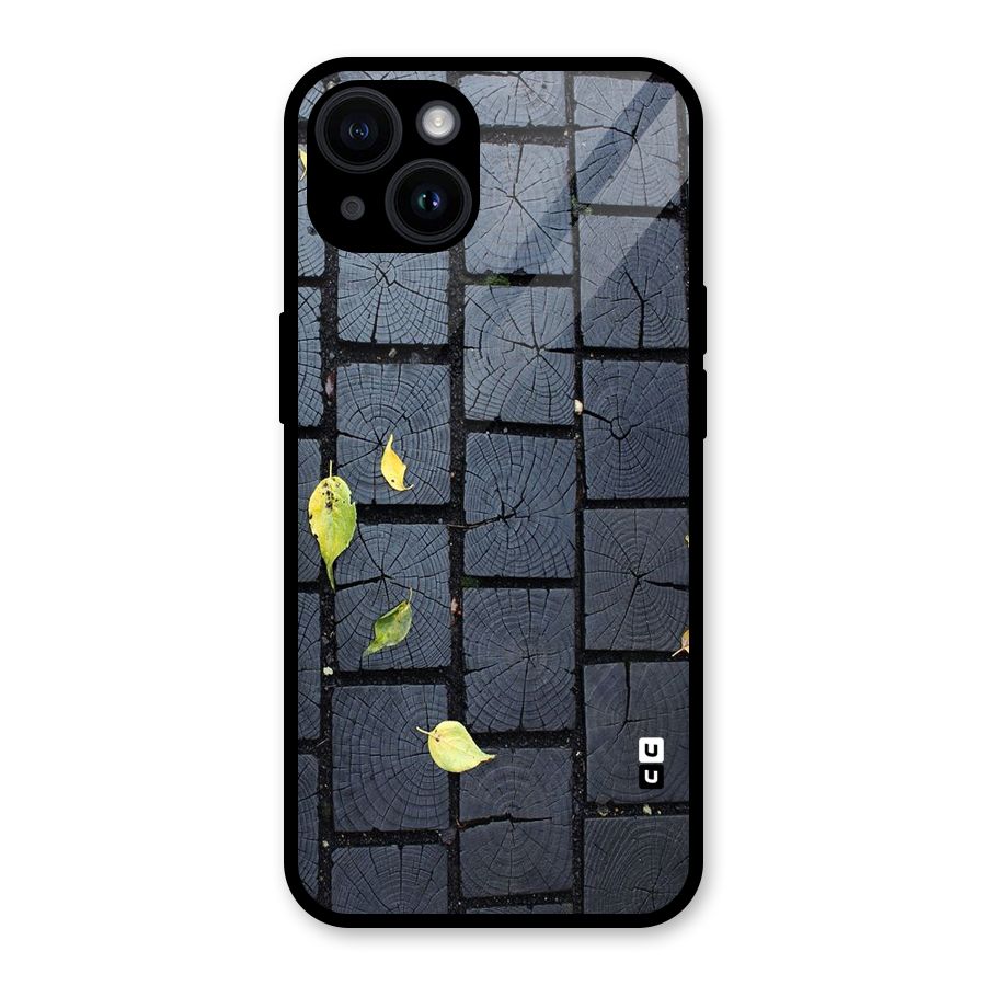Leaf On Floor Glass Back Case for iPhone 14