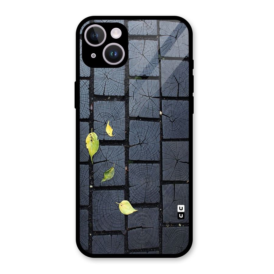 Leaf On Floor Glass Back Case for iPhone 14 Plus