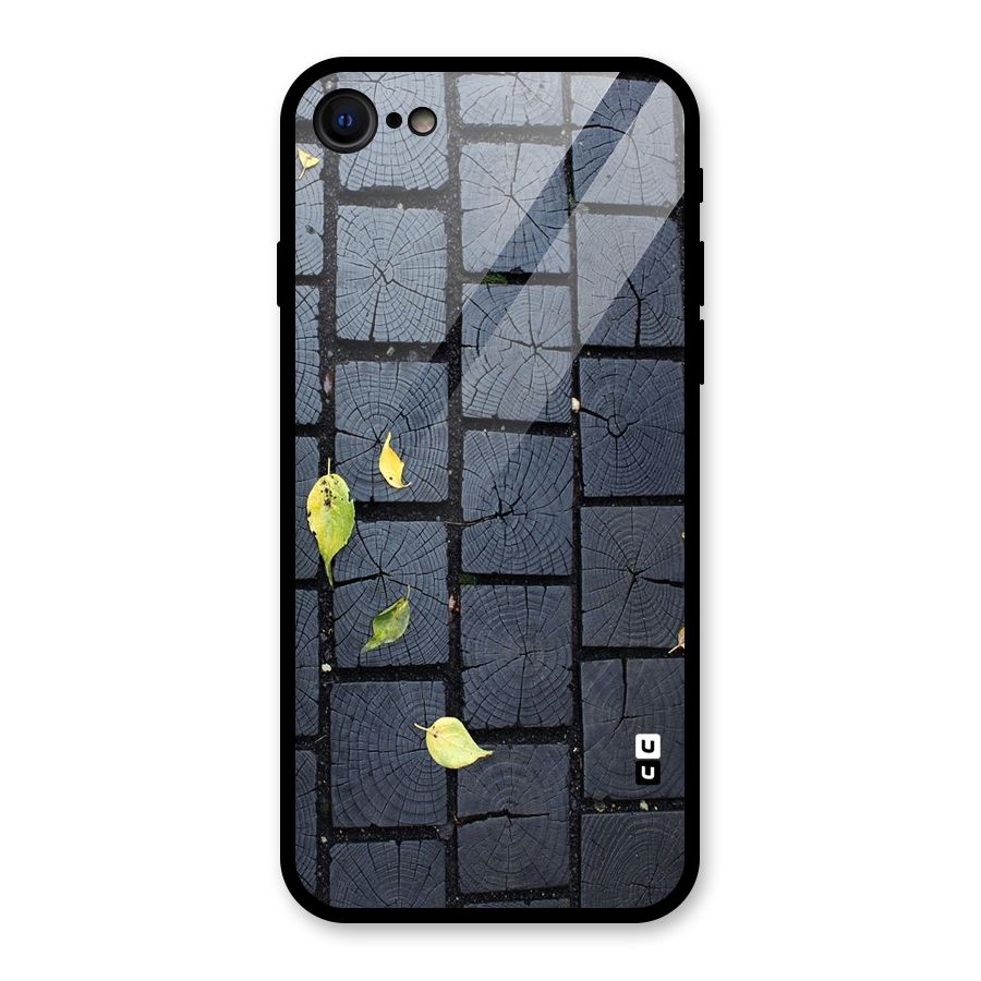 Leaf On Floor Glass Back Case for iPhone SE 2022