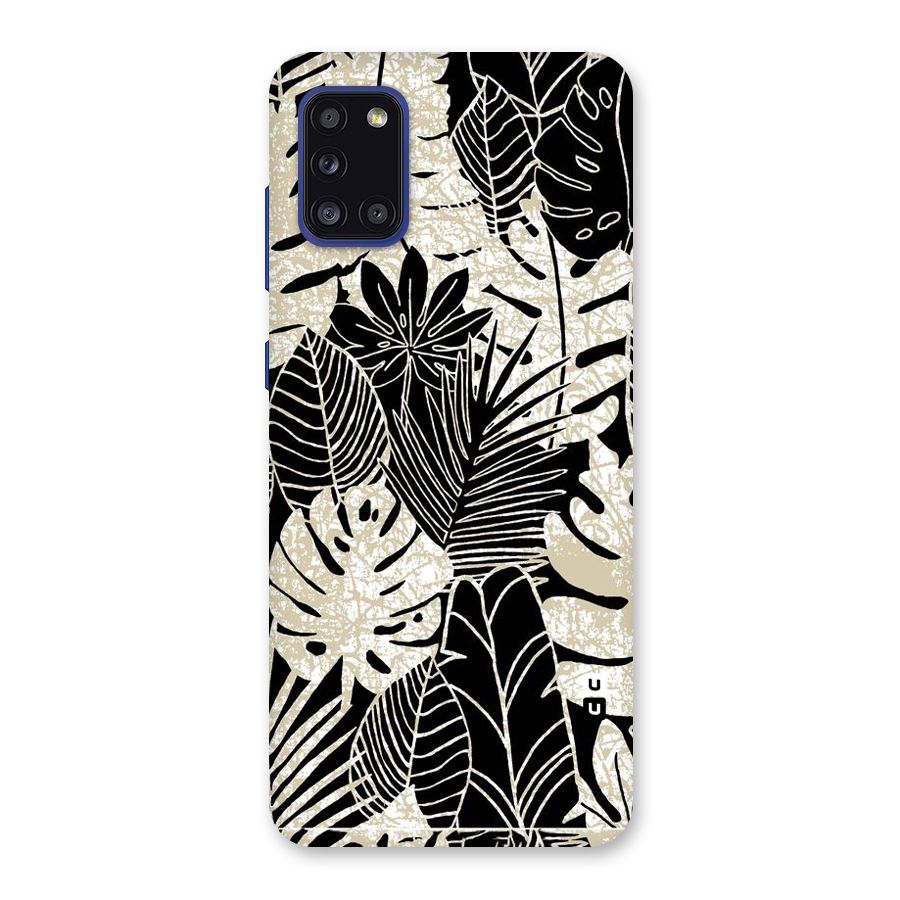 Leaf Pattern Back Case for Galaxy A31