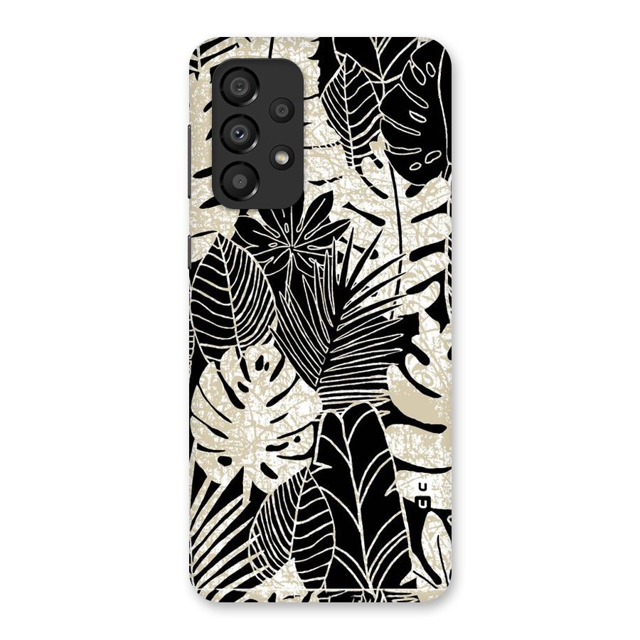 Leaf Pattern Back Case for Galaxy A33 5G