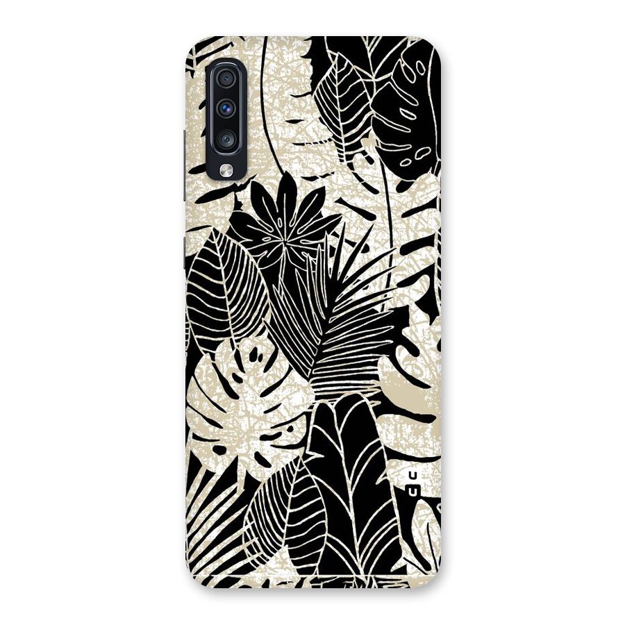 Leaf Pattern Back Case for Galaxy A70