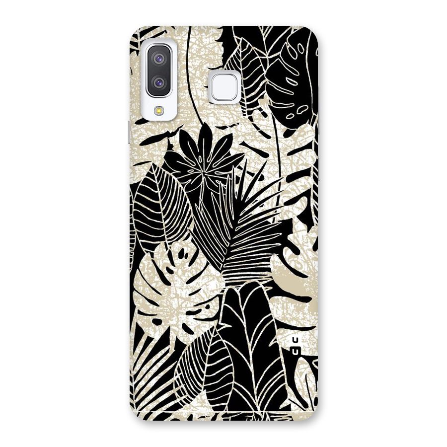 Leaf Pattern Back Case for Galaxy A8 Star