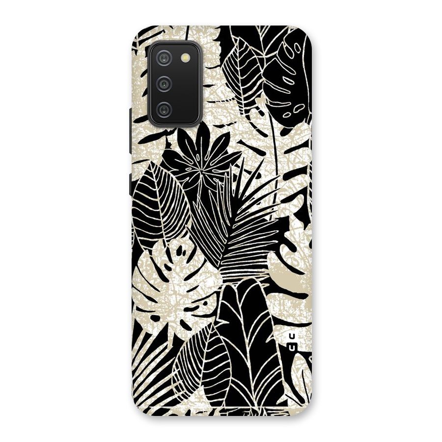 Leaf Pattern Back Case for Galaxy M02s