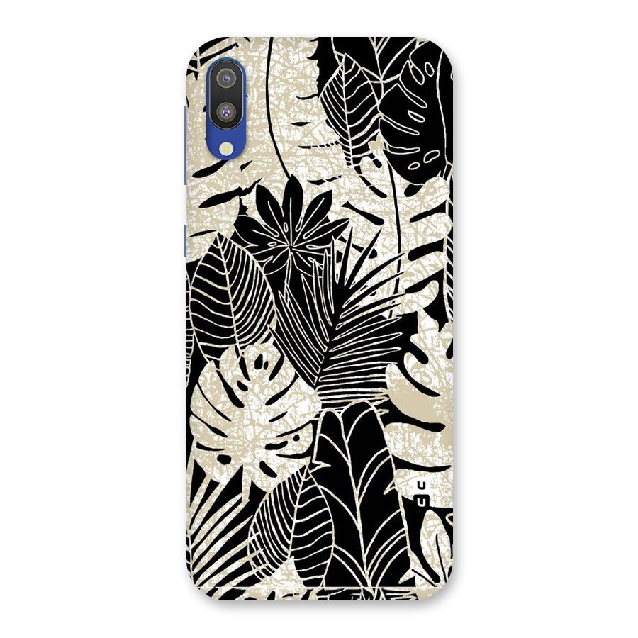 Leaf Pattern Back Case for Galaxy M10