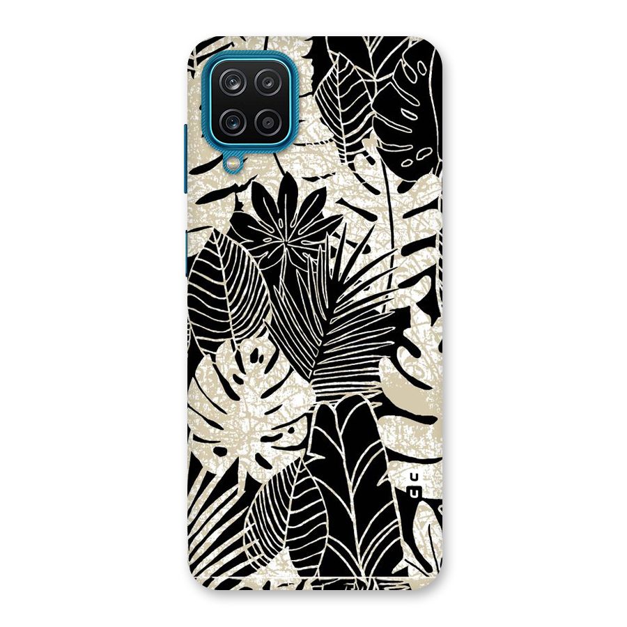 Leaf Pattern Back Case for Galaxy M12