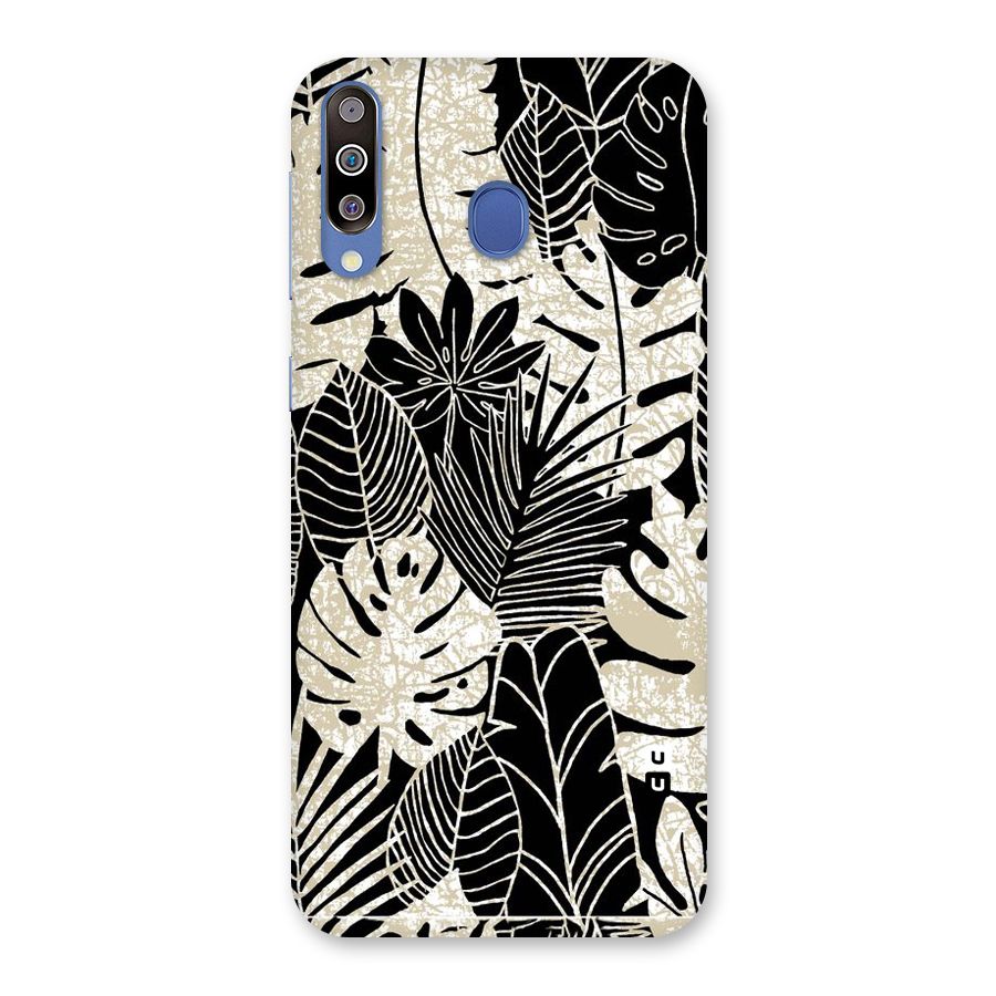Leaf Pattern Back Case for Galaxy M30