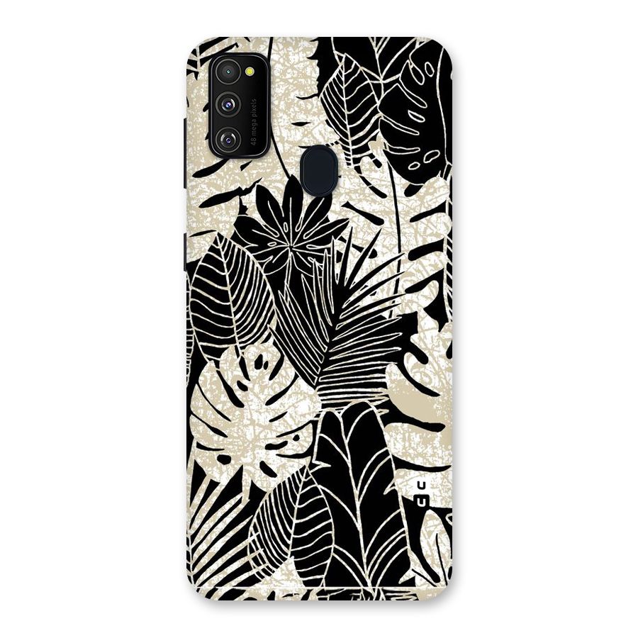 Leaf Pattern Back Case for Galaxy M30s